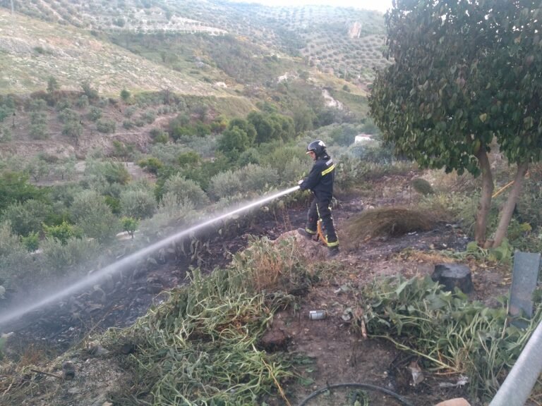 La Agencia de Emergencias de Andalucía realizará una quemada controlada de pasto en Baena