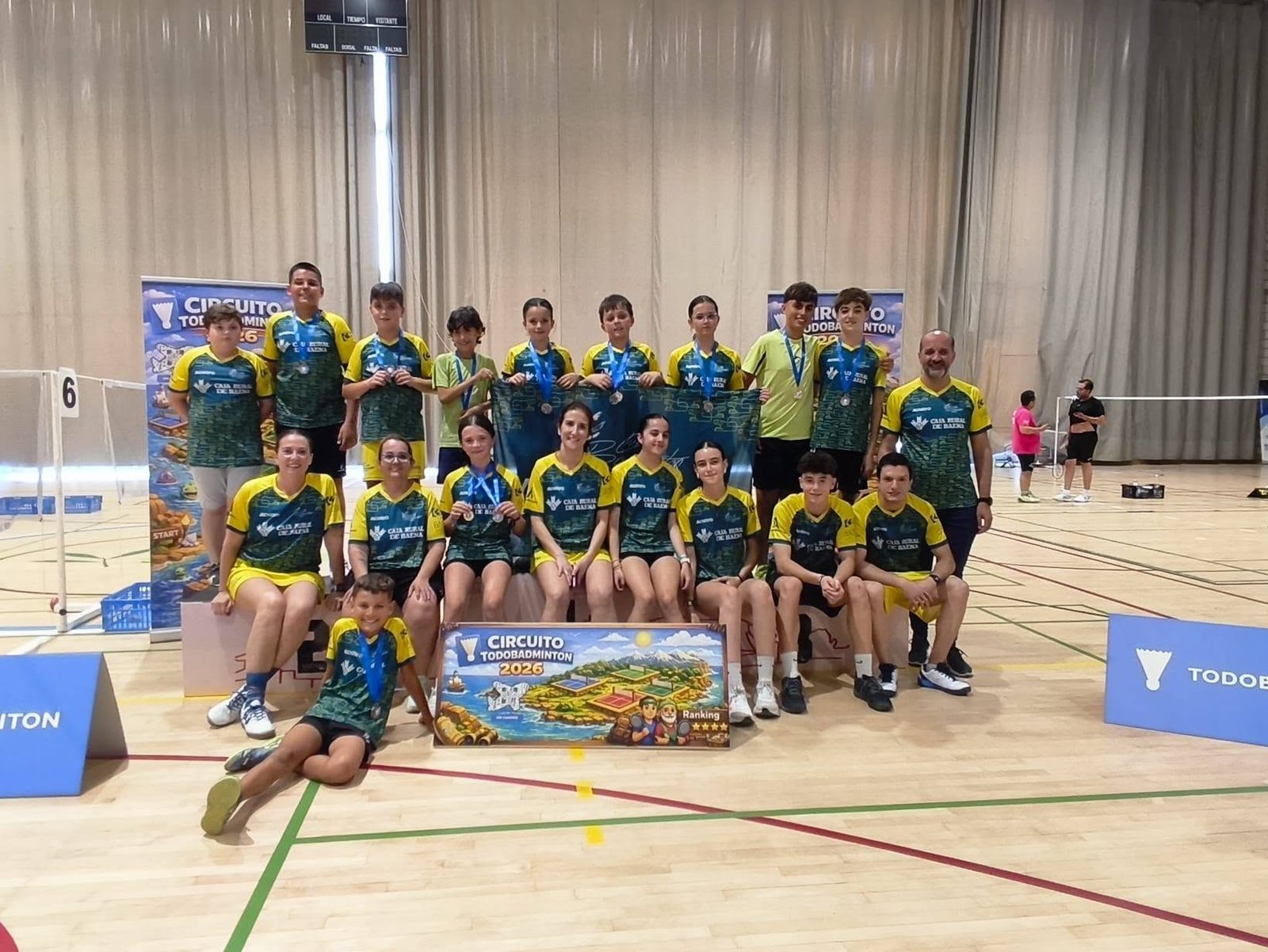 El deporte baenense sigue destacando a todos los niveles y acumulando nuevos éxitos