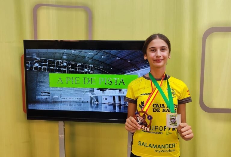 La karateca baenense Jimena Bujalance competirá en Croacia en su primera experiencia internacional