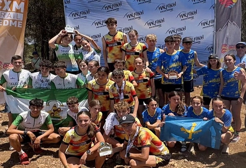 La cantera del CD ‘Media Legua’ de Baena deja su huella en el Campeonato de España de Carreras por Montaña en Edad Escolar 2026