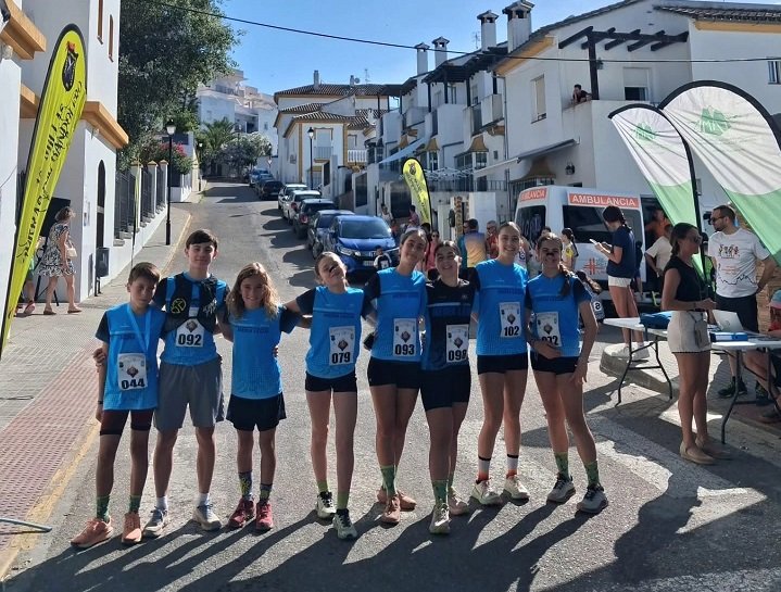 La cantera del CD ‘Media Legua’ de Baena sigue acumulando éxitos en carreras por montaña