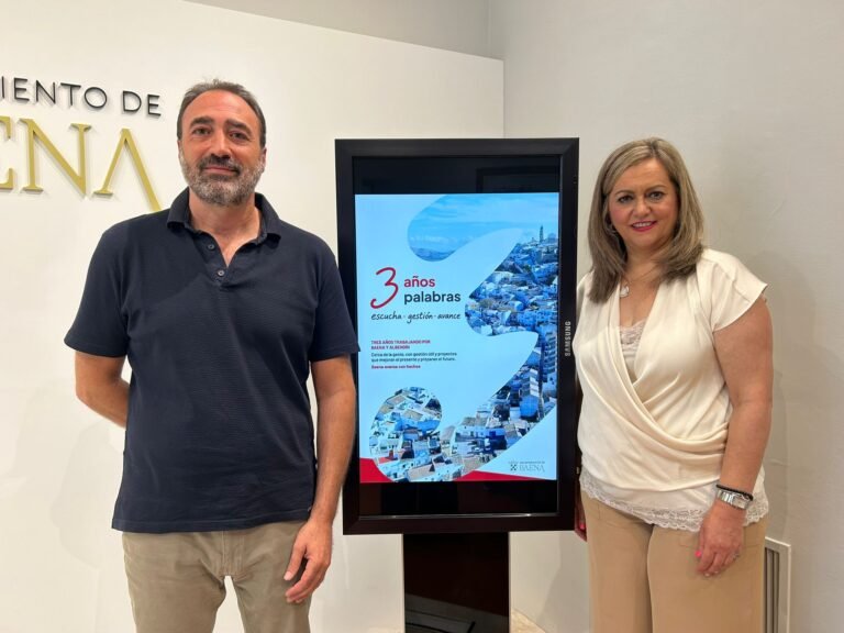 “Tres años, tres palabras: escucha, gestión y avance”: el Gobierno local reivindica su gestión al frente de Baena