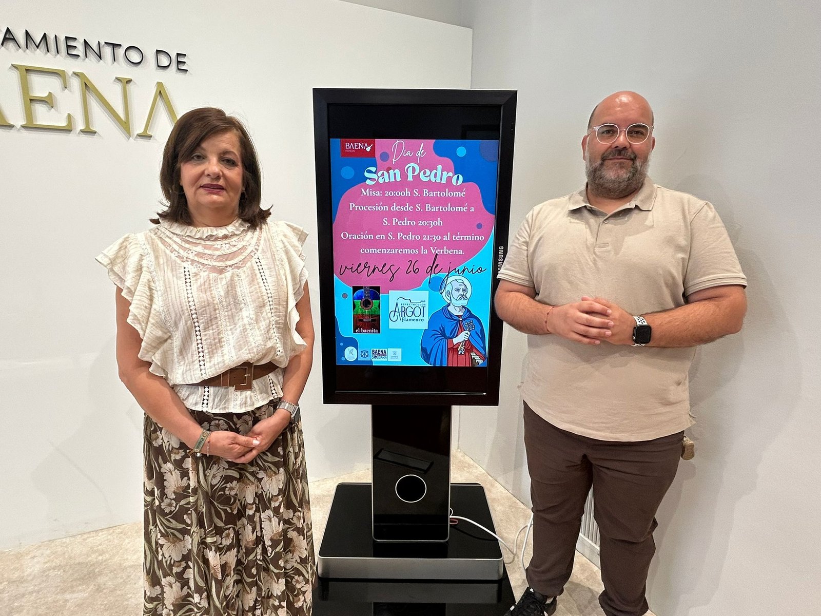 San Pedro volverá a recorrer las calles de Baena el próximo 26 de junio