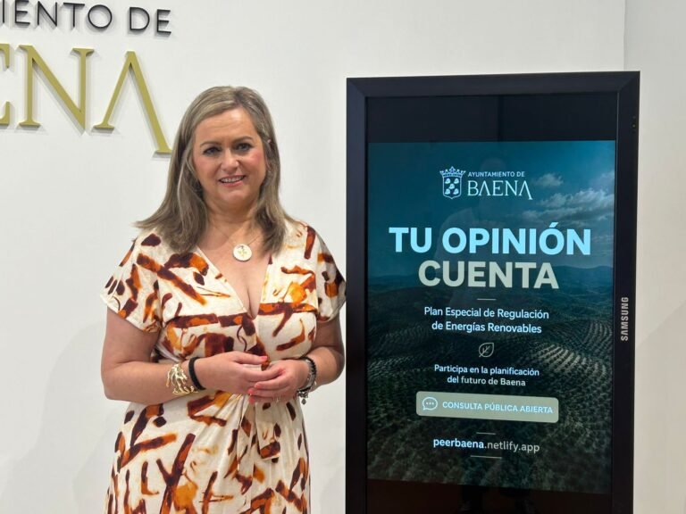 La alcaldesa de Baena reafirma su rechazo a la instalación de la planta de biogás y anuncia medidas para frenar el proyecto