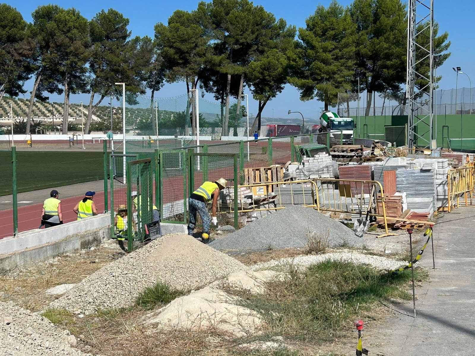 Baena invierte más de dos millones de euros en la modernización del Polideportivo Municipal