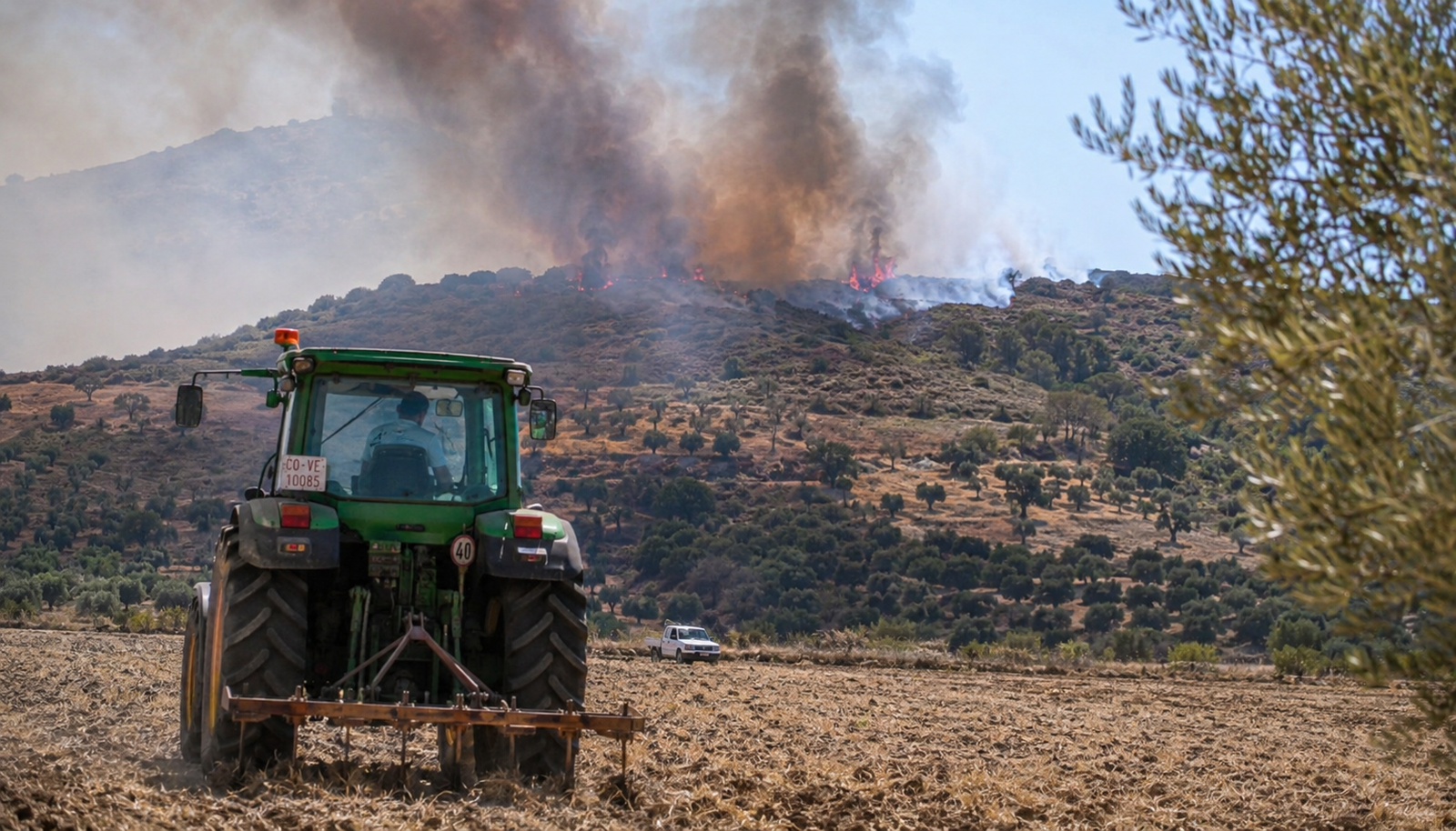 ASAJA Córdoba culpa a “las trabas de la PAC” como uno de los motivos que están generando incendios cada vez más incontrolables