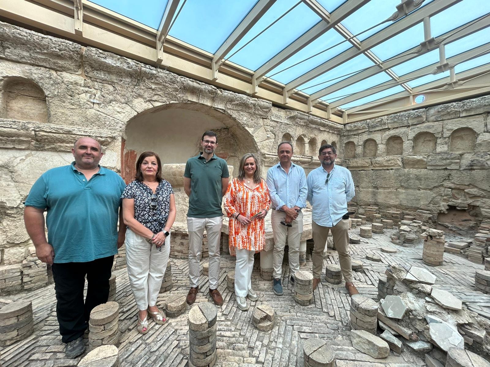 Baena culmina la restauración de las termas de Torreparedones tras años de paralización