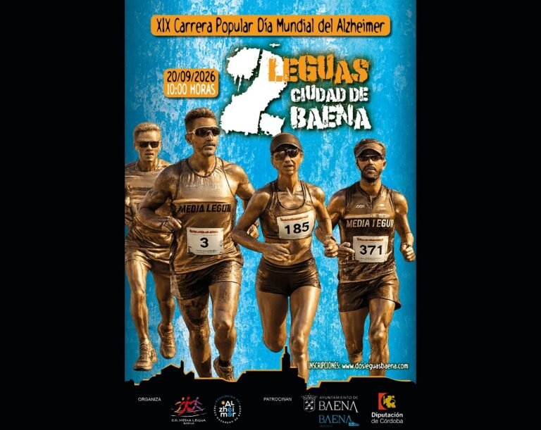 El CD ‘Media Legua’ abre las inscripciones para la Carrera Solidaria ‘2 Leguas Ciudad de Baena 2026’