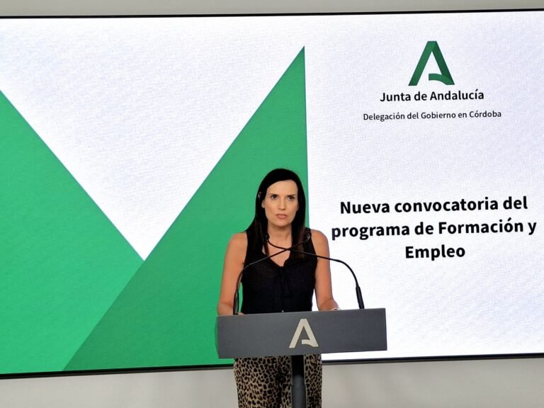 La Junta destina 11,4 millones en Córdoba al programa de Empleo para cualificación y experiencia profesional
