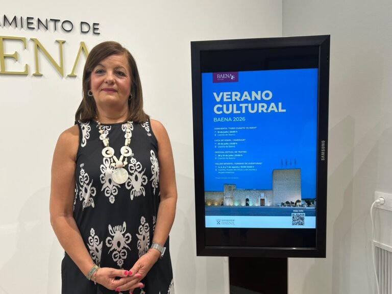 Baena presenta un ‘Verano Cultural 2026’ con música histórica, teatro, gastronomía y actividades infantiles