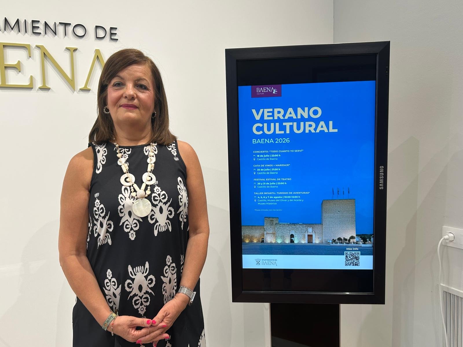 Baena presenta un ‘Verano Cultural 2026’ con música histórica, teatro, gastronomía y actividades infantiles