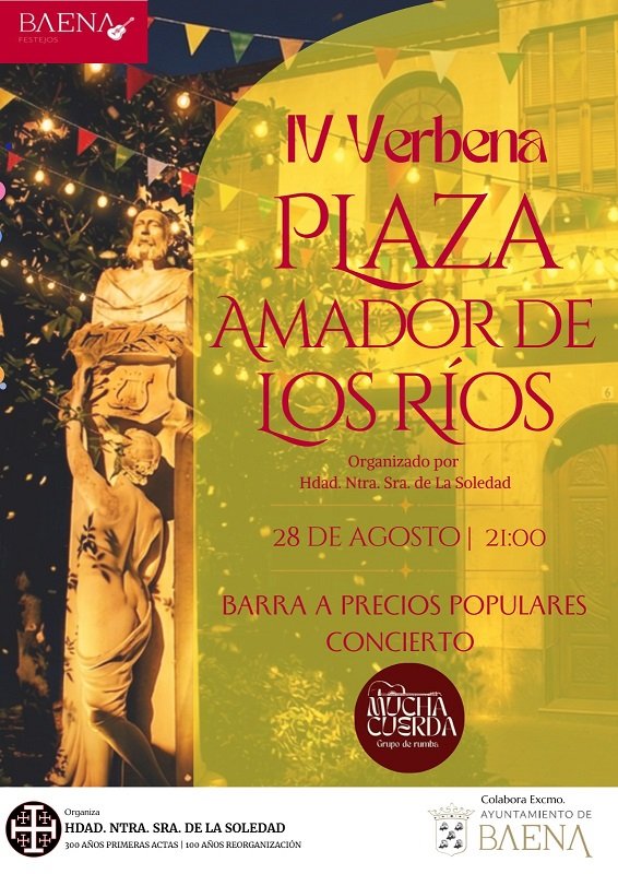 La Hermandad de la Soledad celebra la IV Verbena ‘Amador de los Ríos’
