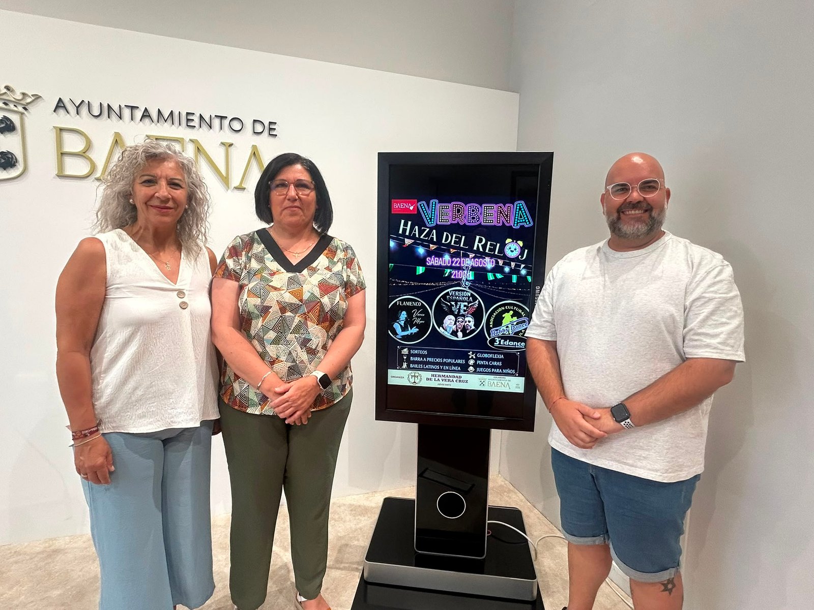 La Hermandad de la Vera Cruz organiza el 22 de agosto la tradicional verbena de la Haza del Reloj