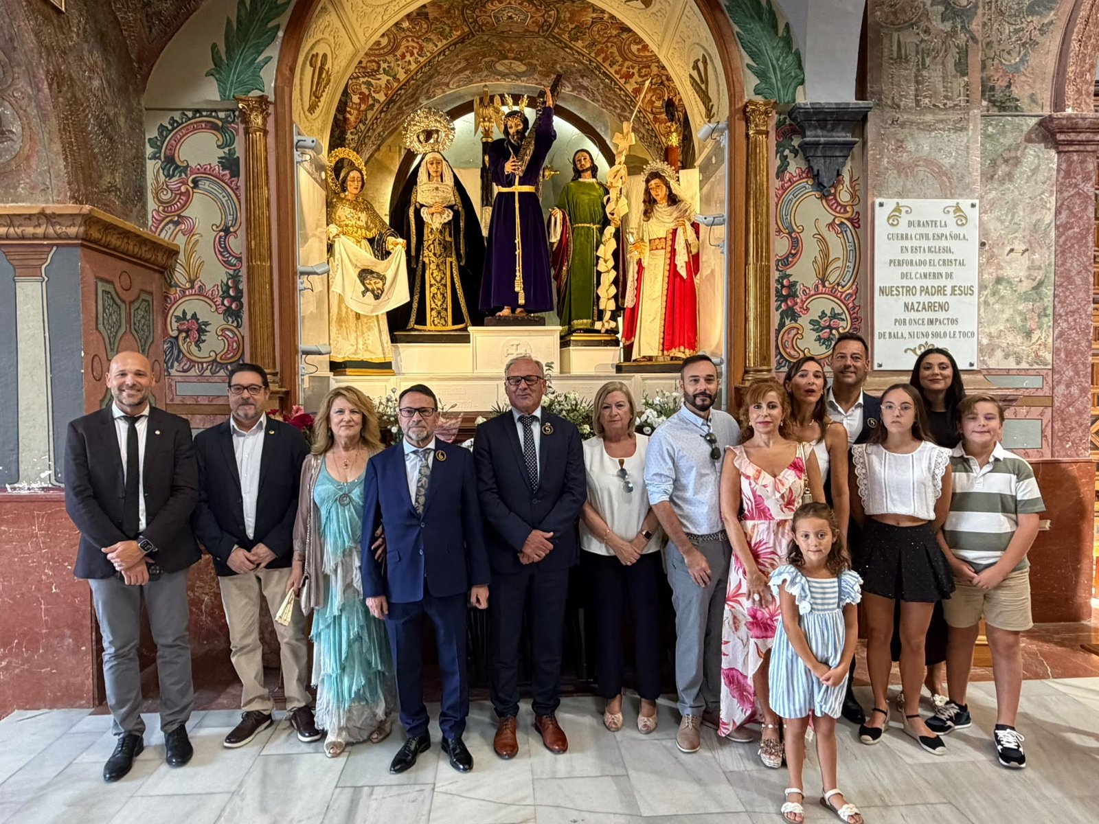 La Turba de Judíos Colinegros homenajean a Manolo Guijarro y Rafael Piernagorda por los años al frente de sus cuadrillas