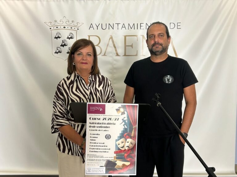 La Escuela Municipal de Teatro de Baena y Albendín abre el plazo de matrícula para el curso 2026-2027