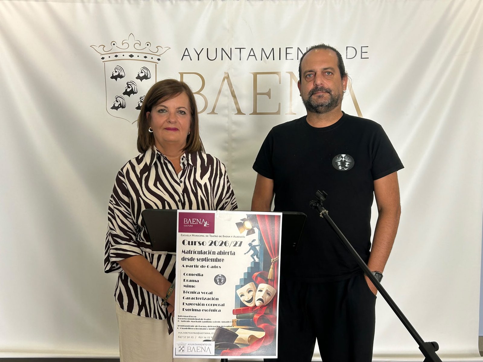 La Escuela Municipal de Teatro de Baena y Albendín abre el plazo de matrícula para el curso 2026-2027