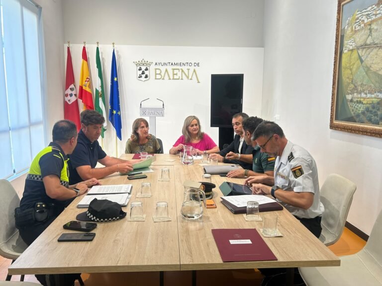 Baena reforzará su dispositivo de seguridad para la Feria Real con más efectivos de Policía Local y Guardia Civil