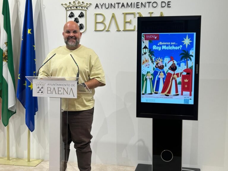 Baena abre el plazo para elegir por sorteo al Rey Melchor de la Cabalgata de Reyes 2027
